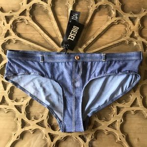 DIESEL CELEBRITYS UNDERPANTS blue M NWT